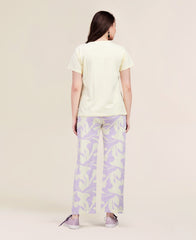 Velure Abstract Print Pajama Set