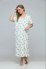 Velure Blooming Beauty Print Cotton Short Nightdress