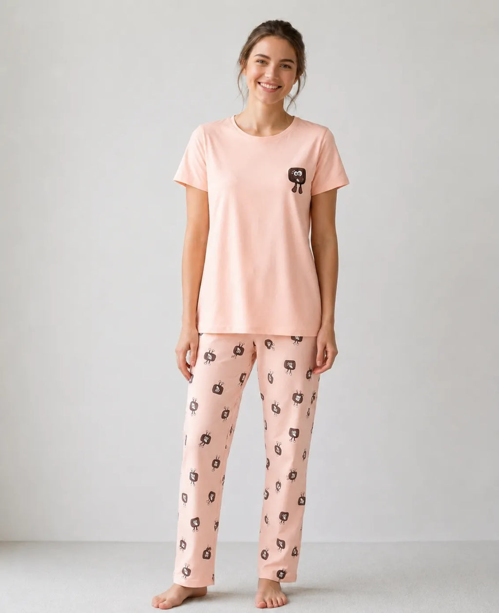 Velure Cozy Character Pajama Set