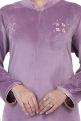 Fusion Embroidered Floral Trendy Nighty