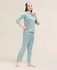 Velure Refined Blossy Satin Night Suit