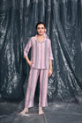 Velure Casual Stripes Night Suit