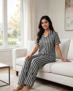 Velure Grey Whisper Night Suit