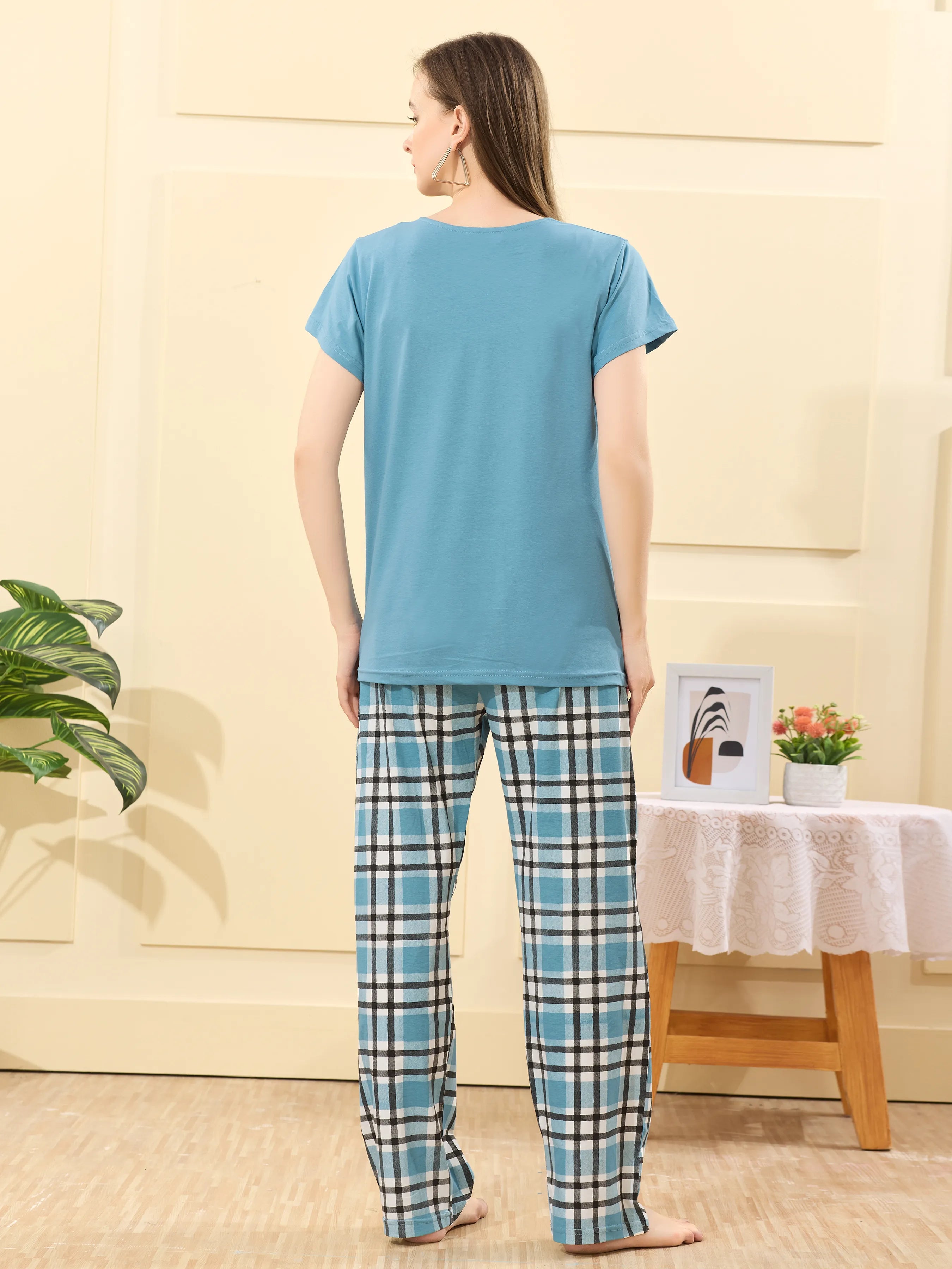 Velure Luxurious Printed Pajama Set