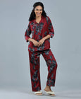 Velure Beautiful Floral Print Night Suit