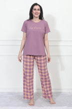 Velure Classic Print Pajama Set