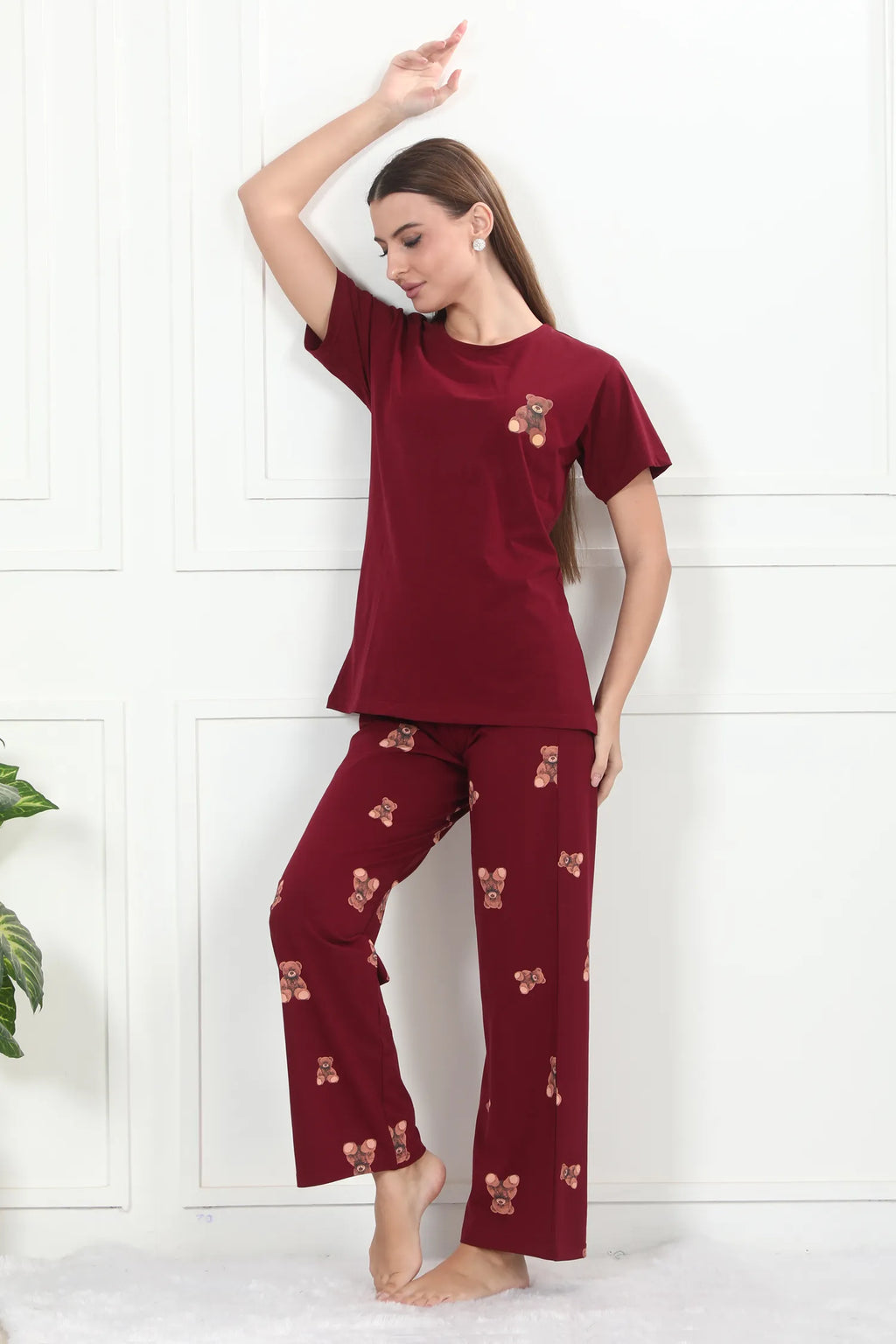 Velure Cute Teddy Pajama Set
