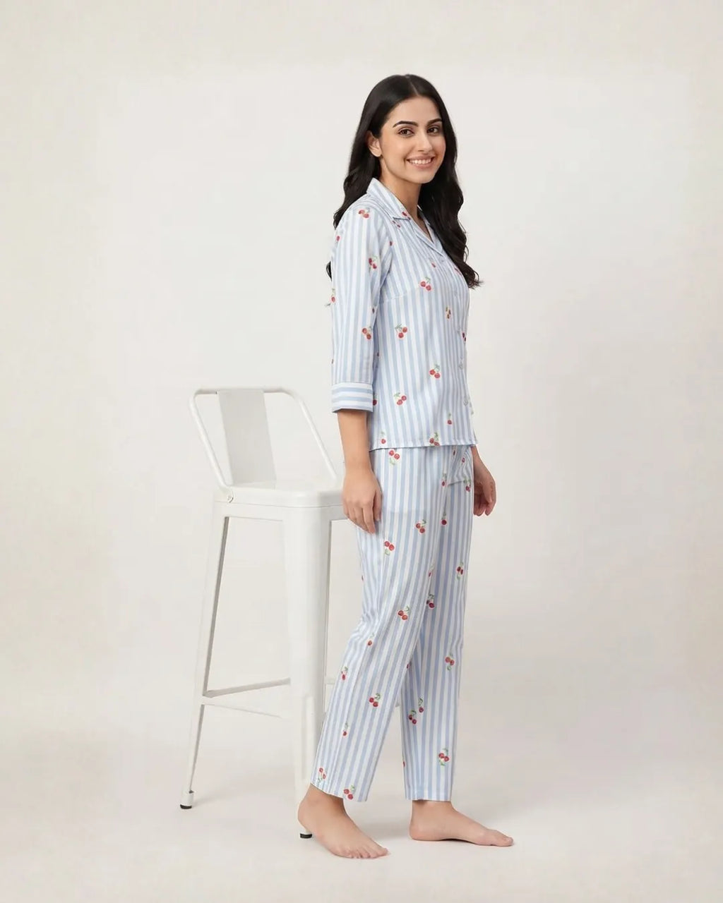 Velure Sweet Cherry Blossom Night Suit