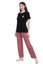 Velure Stunning Floral Print Pajama Set - Velure - - Floral Print, Full Length Pant, Half Sleeves, Hosiery Cotton, Round neck nightsuit