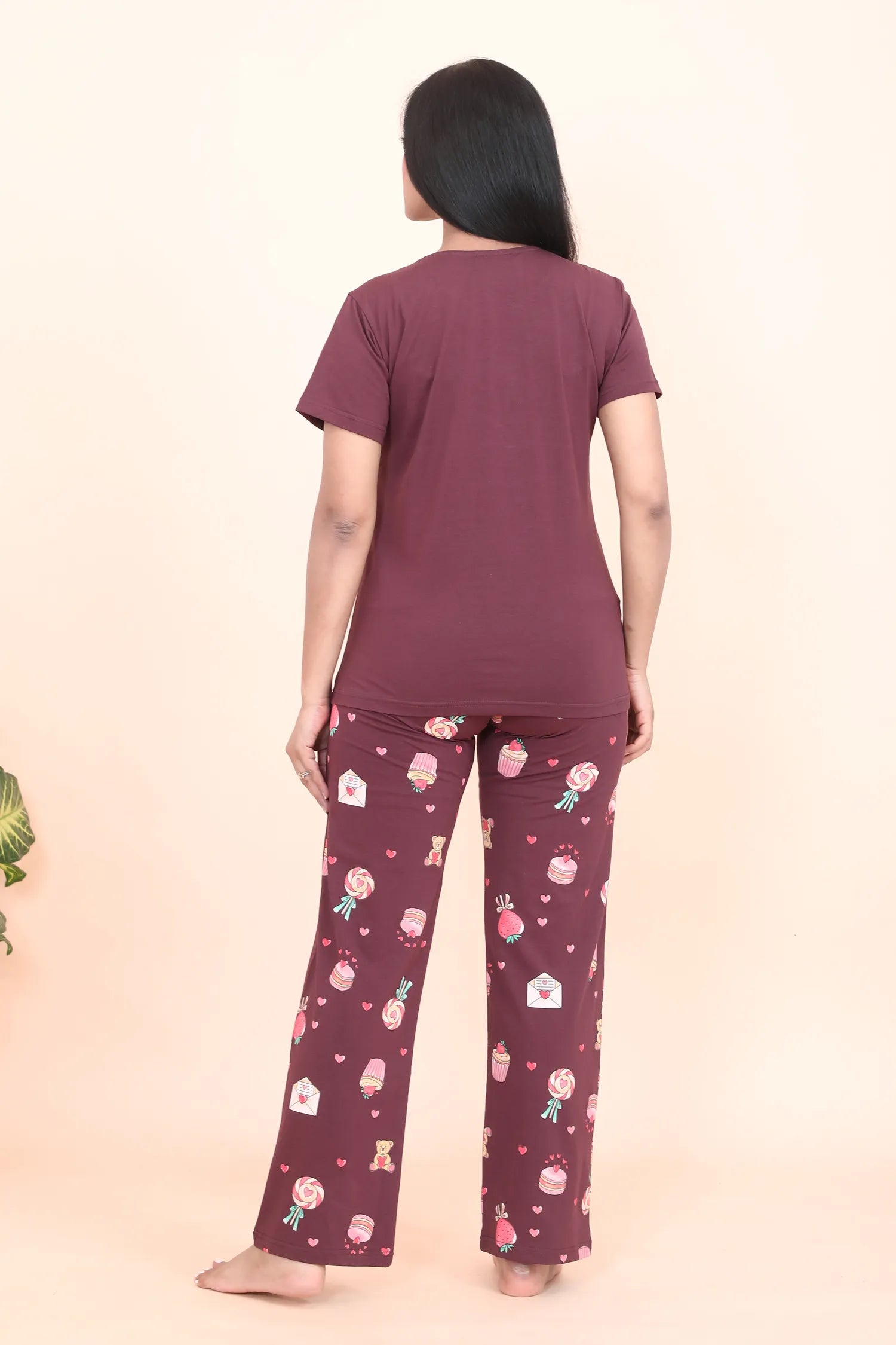 Velure Candy Print Pajama Set
