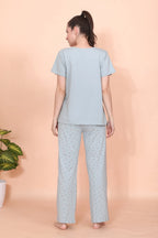 Velure Dreamy Floral Print Pajama Set