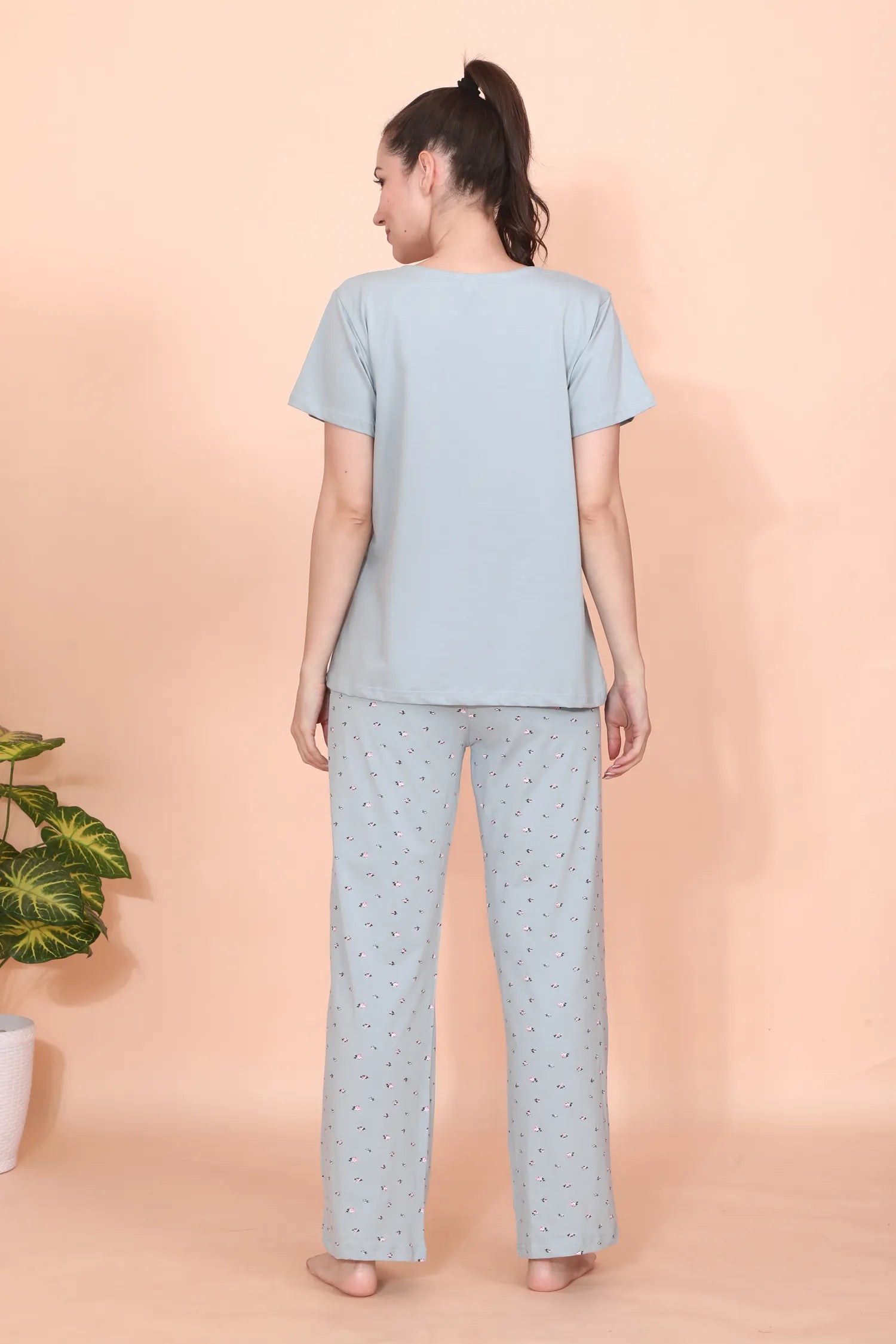 Velure Dreamy Floral Print Pajama Set