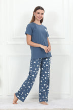 Velure All Over Hearts Print Pajama Set