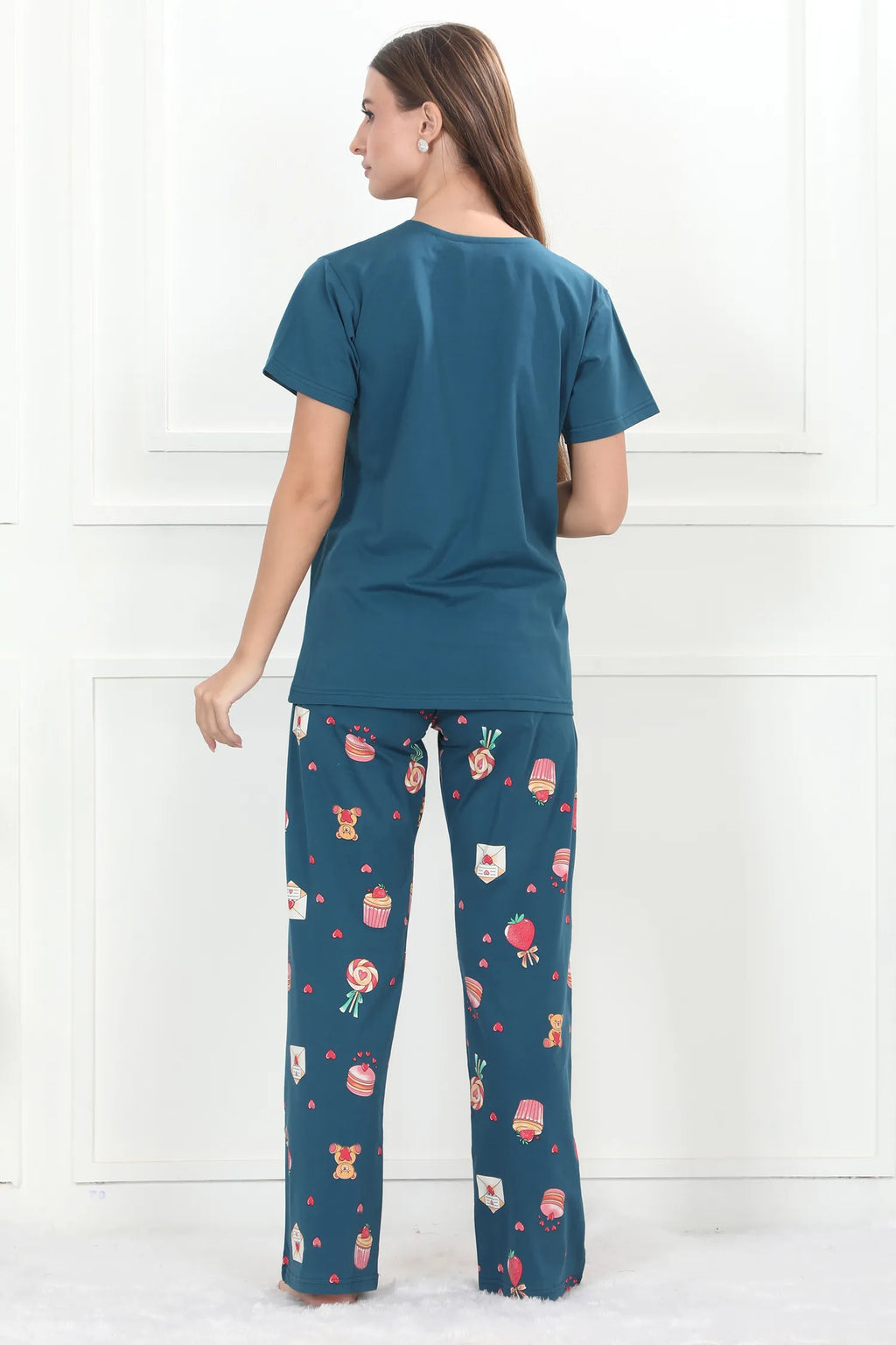 Velure Trendy Candy Print Pajama Set