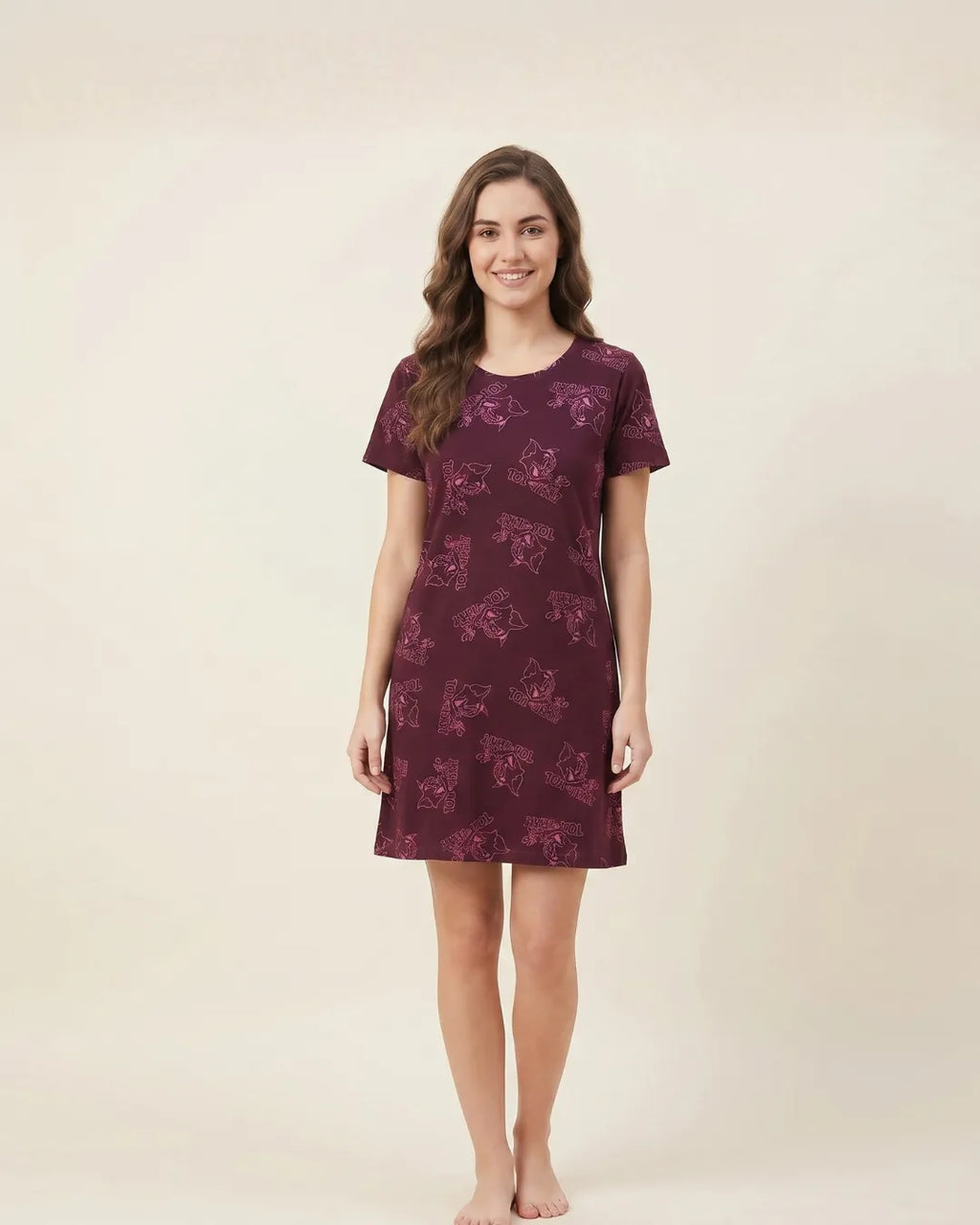 Velure  Chilled Out Print Short Nighty