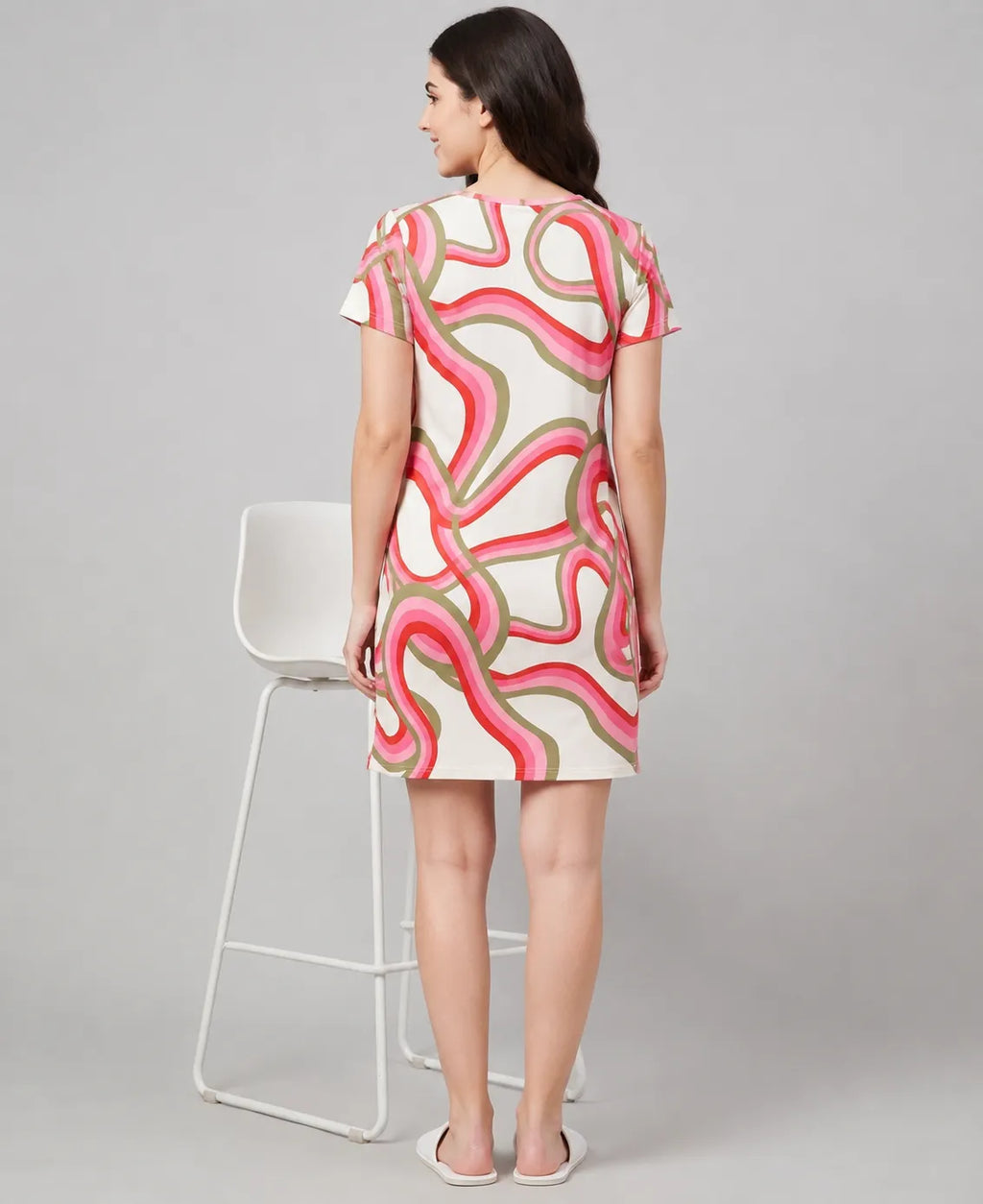 Velure Retro Waves Short Nighty