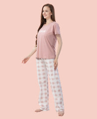 Velure Graceful Printed Pajama Set