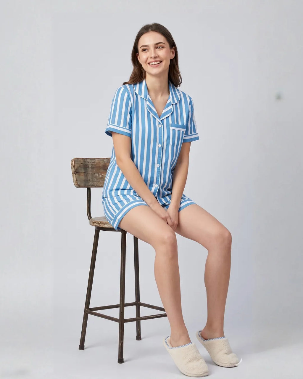 Velure Coastal Calm Shorts Set