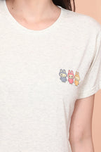 Velure Labubu Charm Pajama Set
