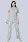 Velure Trendy Floral Print Pajama Set