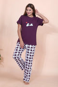 Velure Classic Snoppy Printed Pajama Set