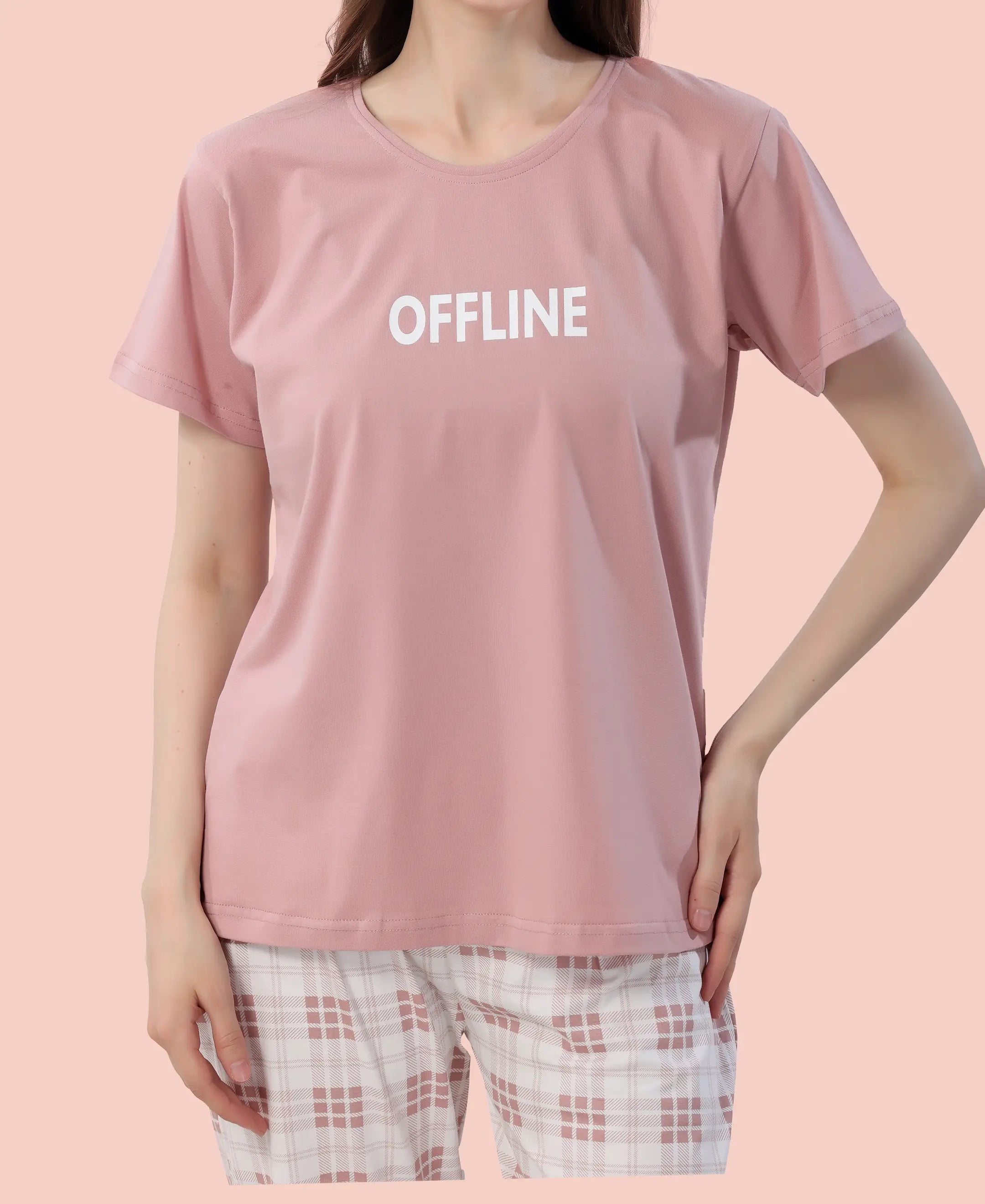 Velure Graceful Printed Pajama Set