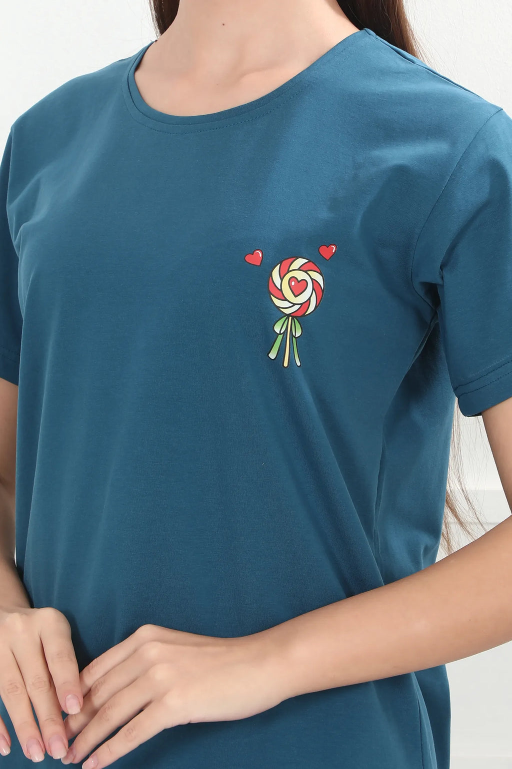 Velure Trendy Candy Print Pajama Set