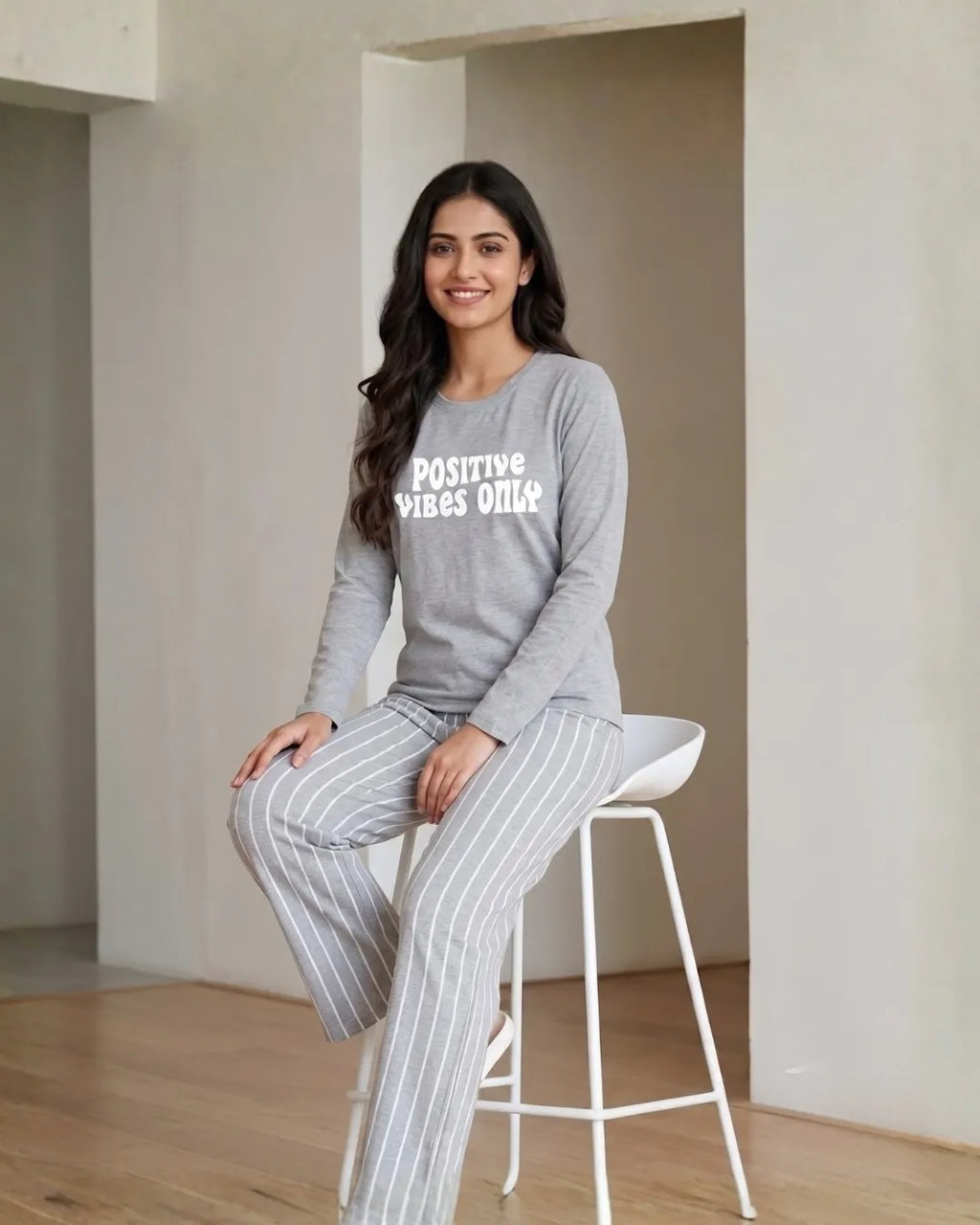 Velure Calm Comfort Full Sleeves Pajama Set