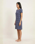 Velure Twilight Botanical Print Short Nighty