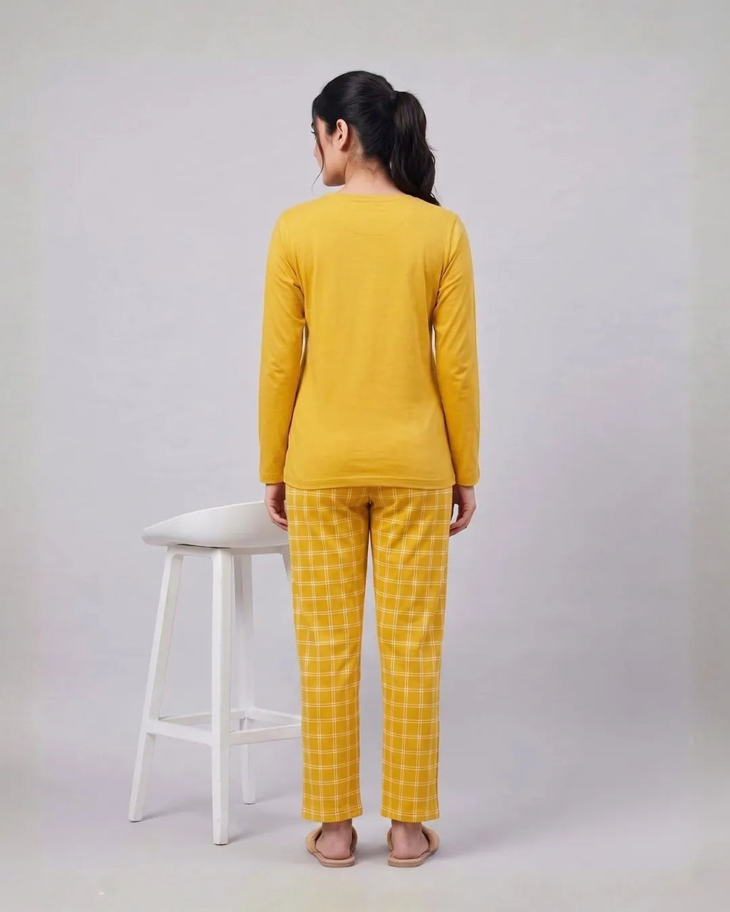 Velure Sunshine Glow  Full Sleeves Pyjama Set