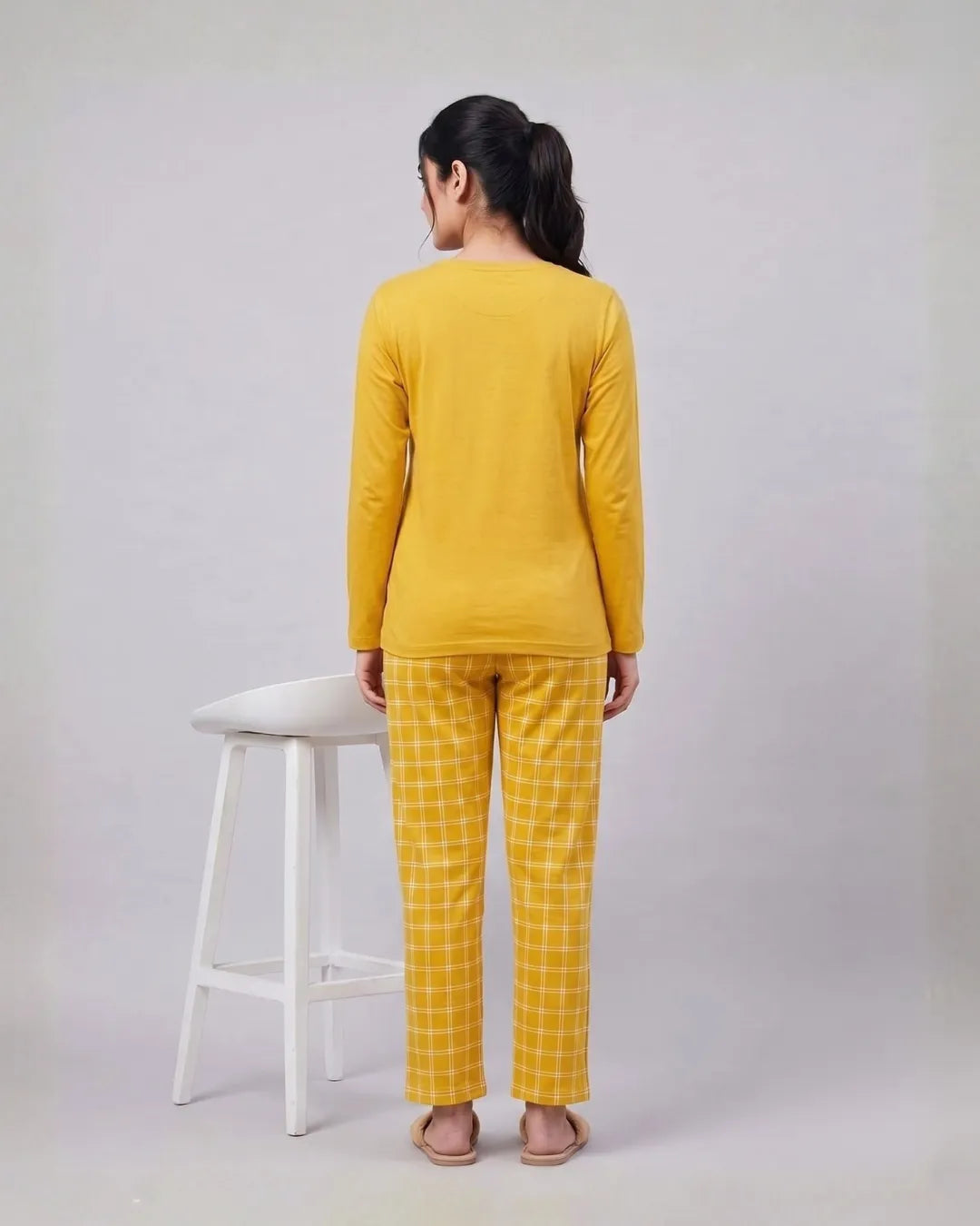 Velure Sunshine Glow  Full Sleeves Pyjama Set