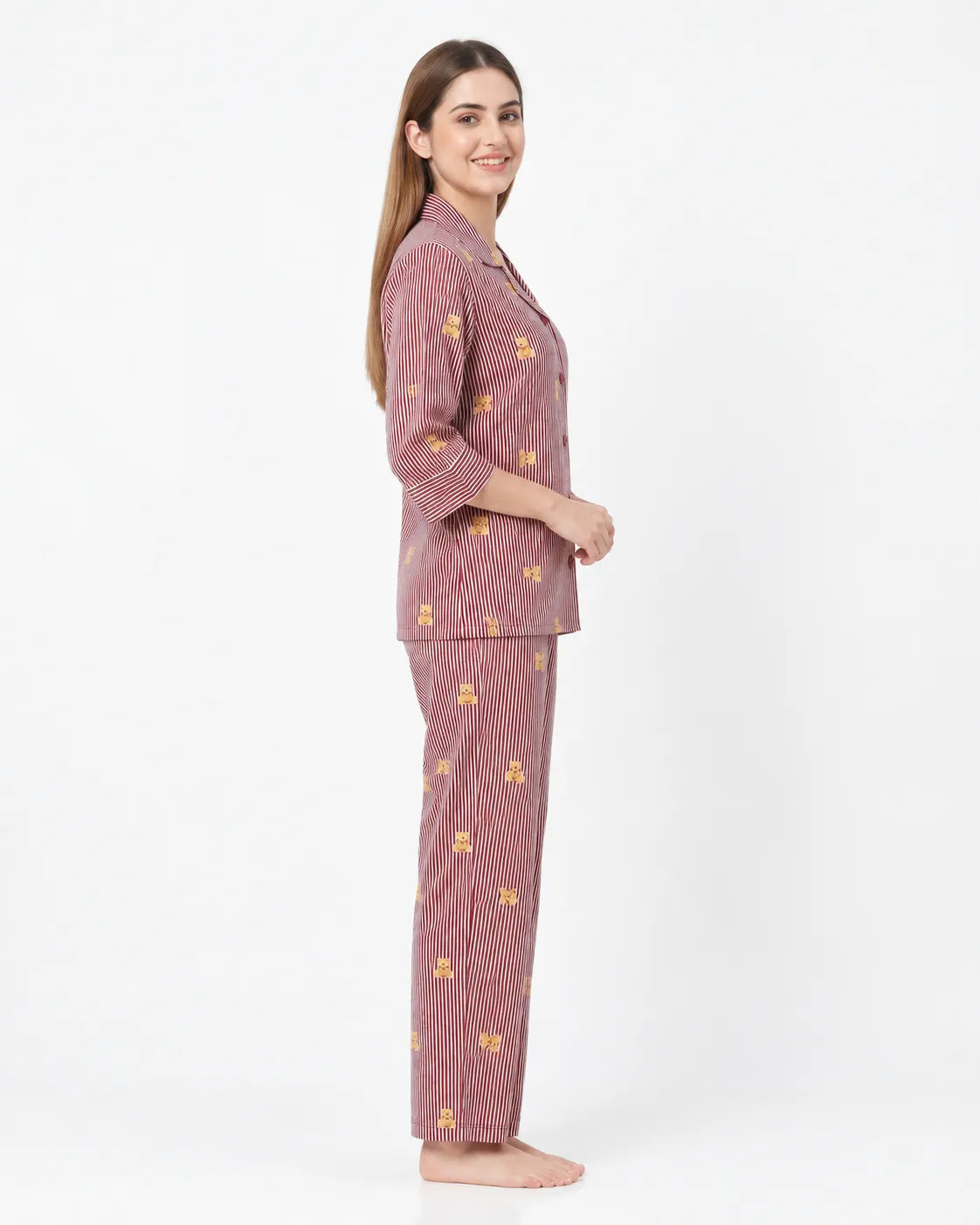 Velure Playful Teddy Cuddles Night Suit