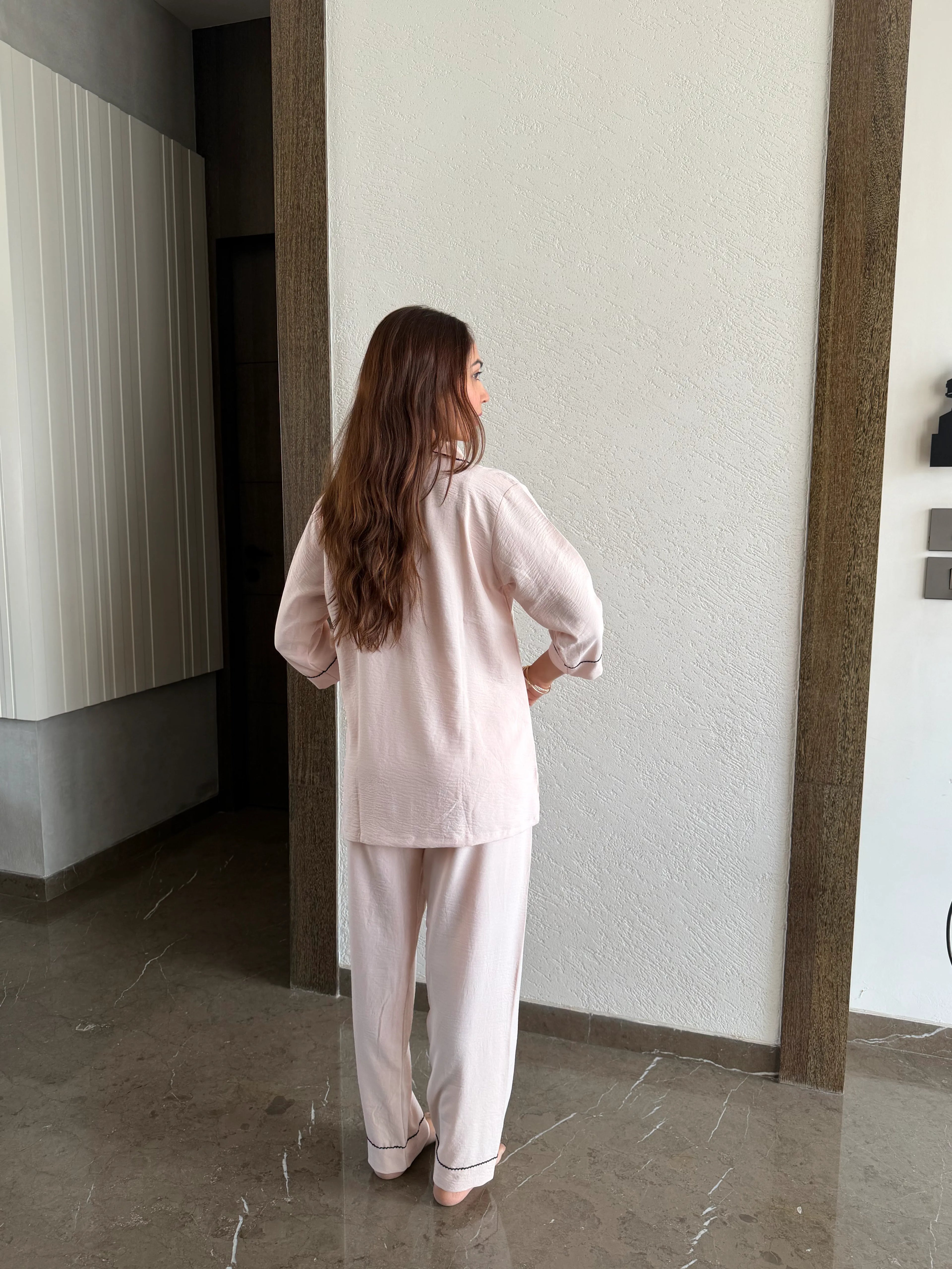 Velure Pink Cotton Breeze
 Night Suit