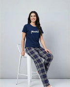 Velure Cozy Checkers Pajama Set