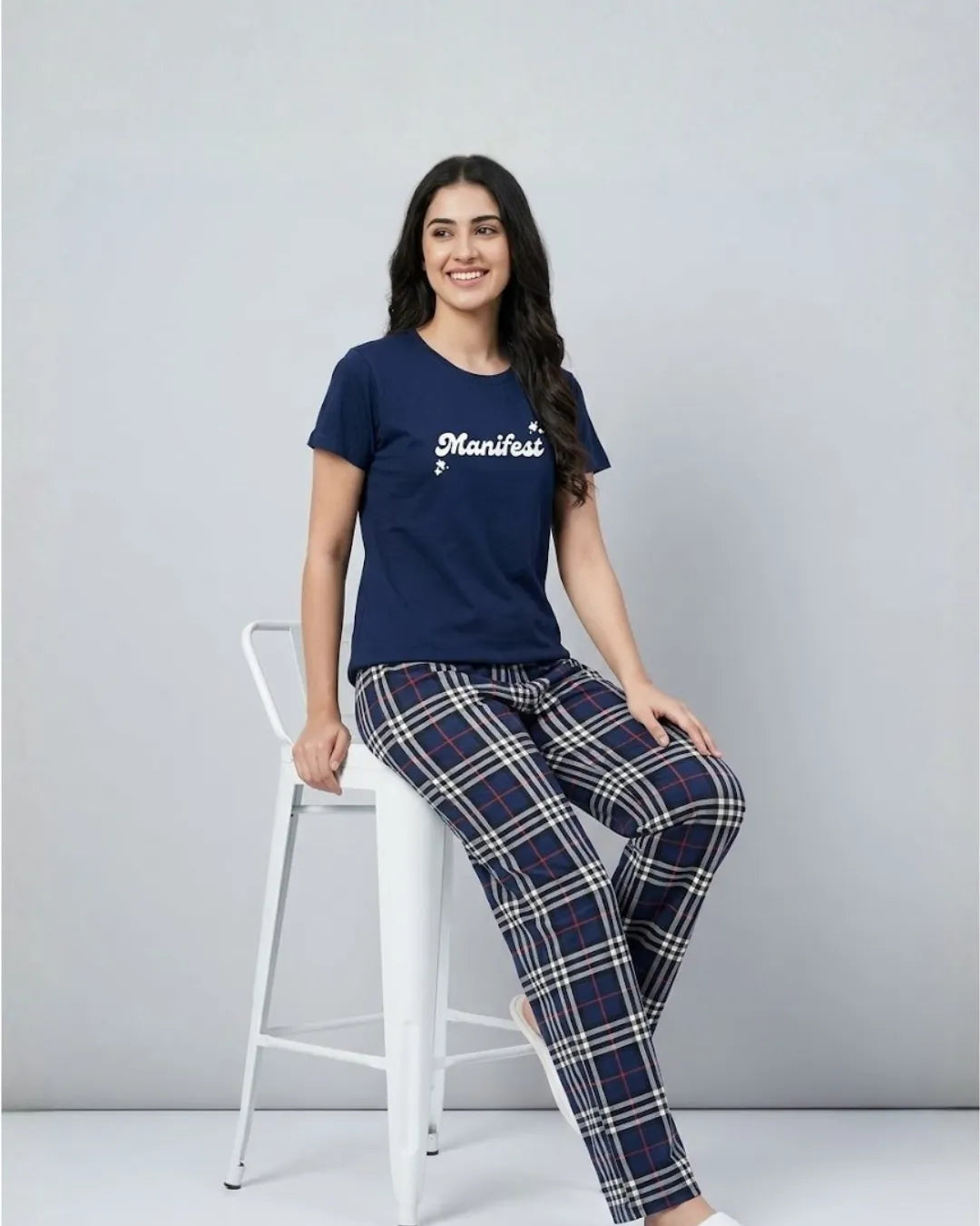 Velure Cozy Checkers Pajama Set