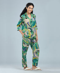 Velure Abstract Spring Floral Print Co-ord Set