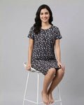 Velure Midnight Meadow Ditsy Floral Short Nighty