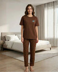 Velure Adorable Graphic Print Pajama Set