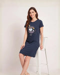 Velure Midnight Snooze Snoopy Short Nighty
