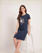 Velure Midnight Snooze Snoopy Short Nighty