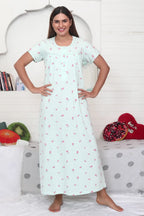 Velure Adorable Floral Print Hosiery Nighty