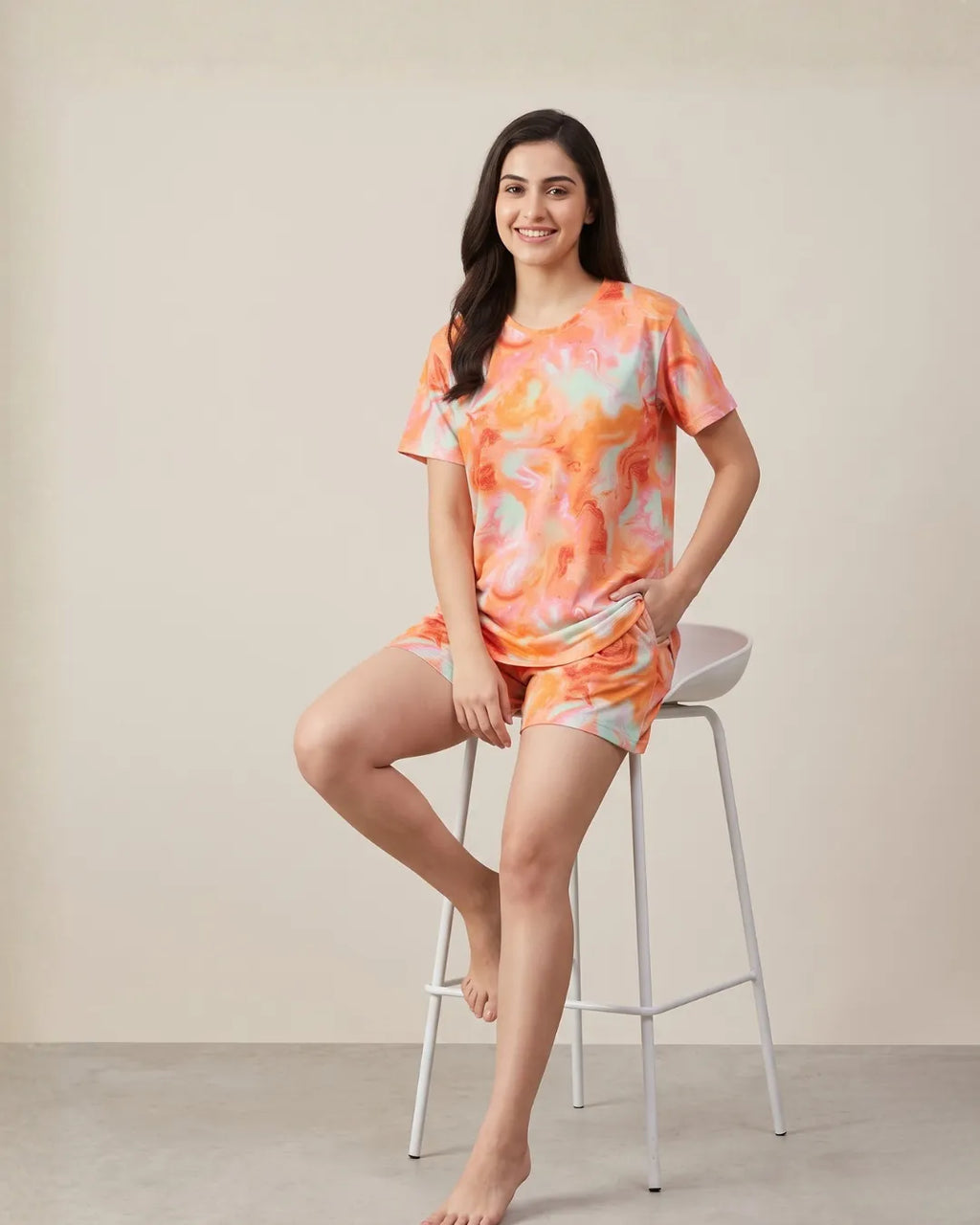 Velure Blissful Waves Shorts Set