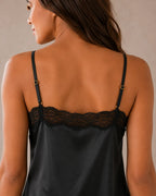 Velure Midnight Whisper — Satin Lace Chemise