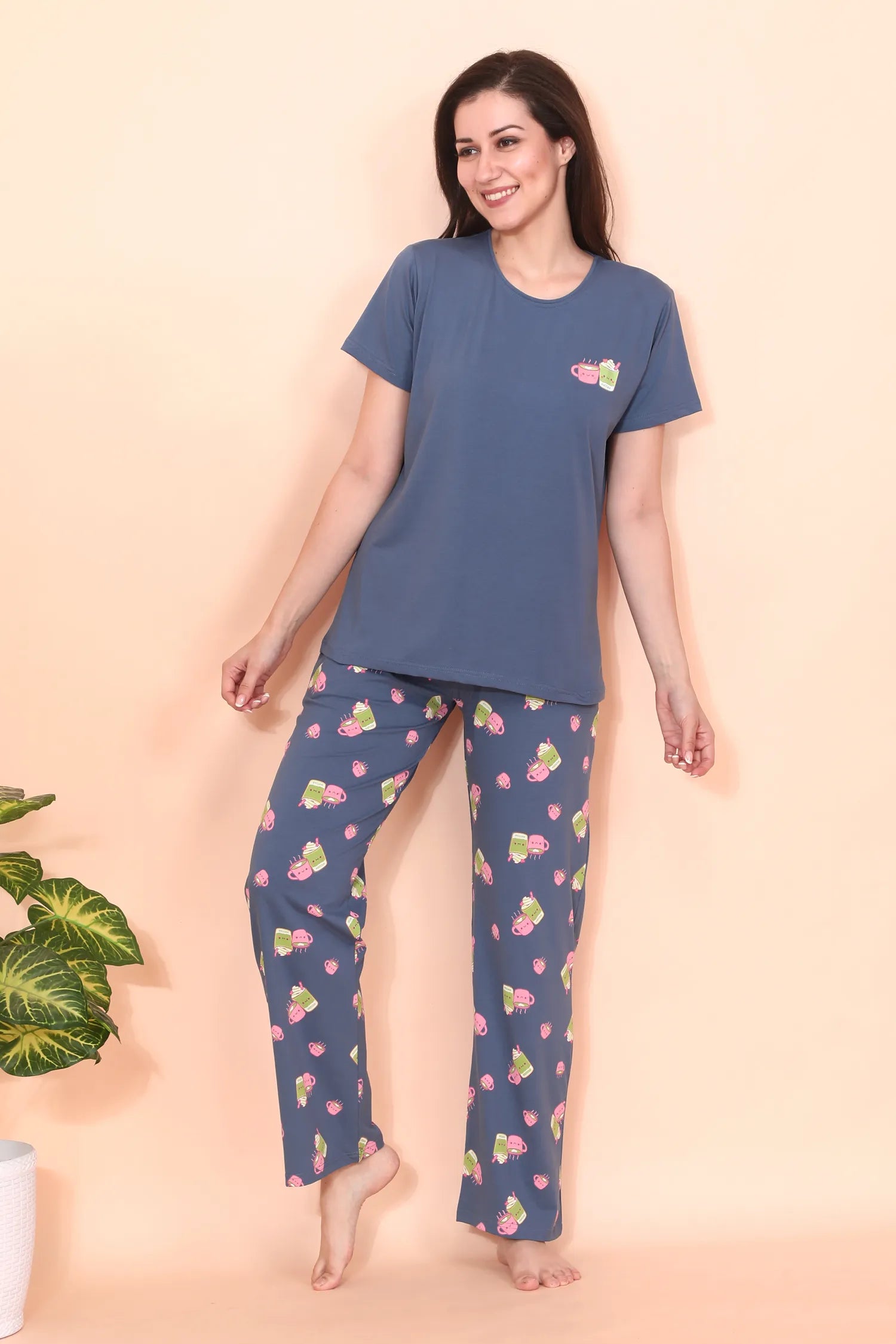 Velure Trendy Doodle Pajama Set
