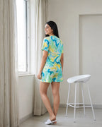 Velure Marble Mist Shorts Set