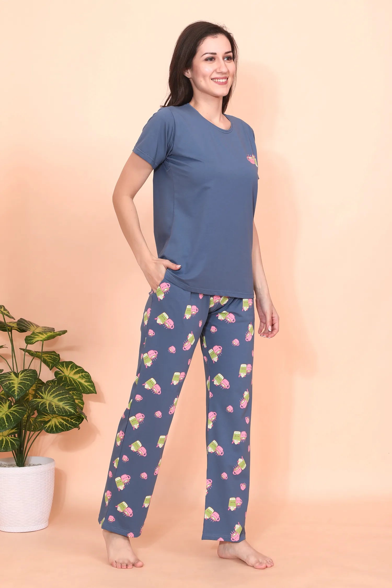 Velure Trendy Doodle Pajama Set