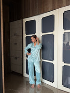 Velure Refreshing Fur Satin Night Suit