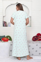 Velure Adorable Floral Print Hosiery Nighty