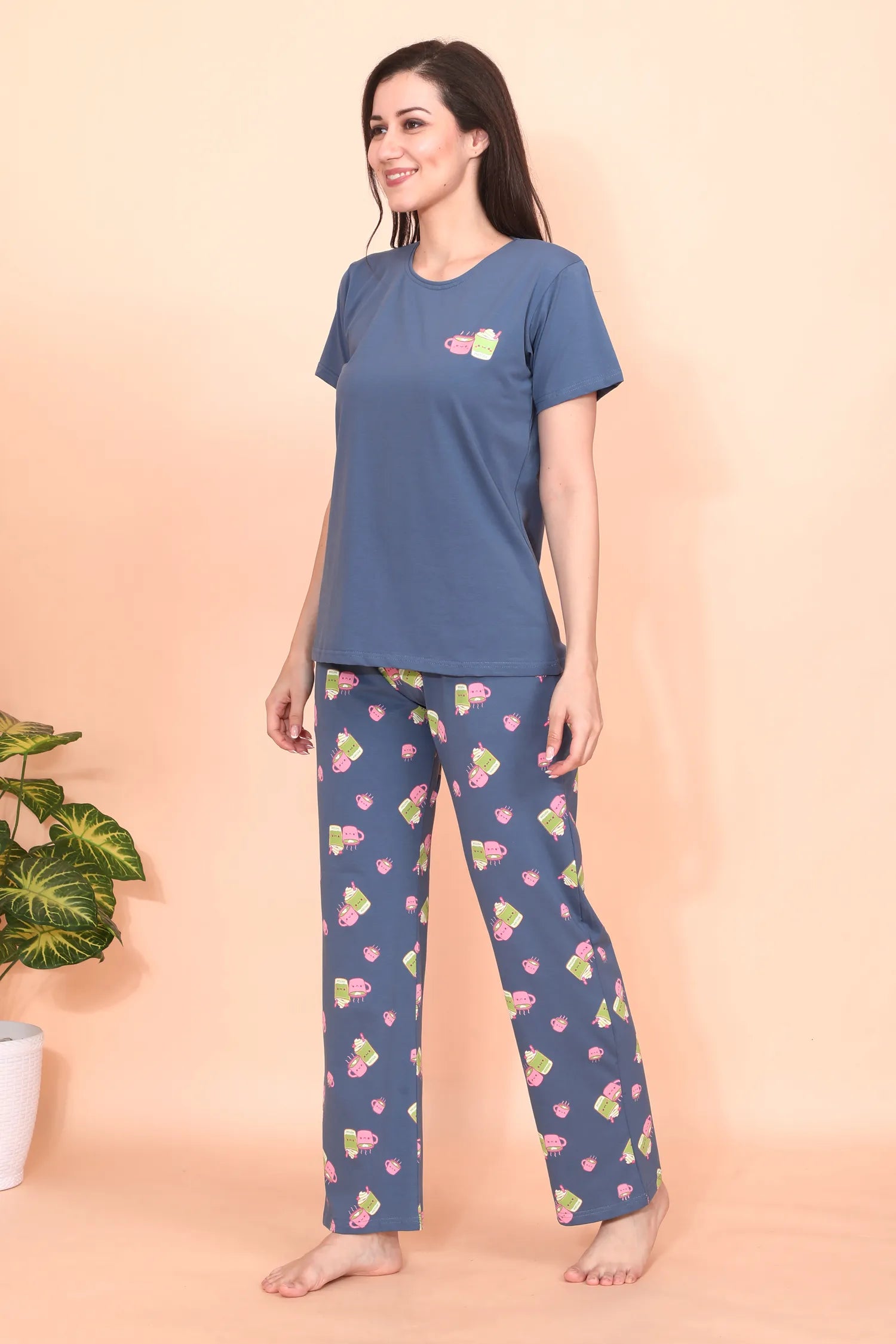 Velure Trendy Doodle Pajama Set