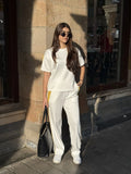Velure Nomad Travel Set - Velure - - Full Length Pant, Half Sleeves, Round neck